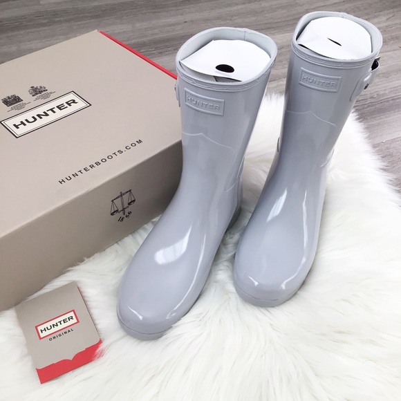 Hunter Shoes - Hunter Refined Short Gloss Rain Boot